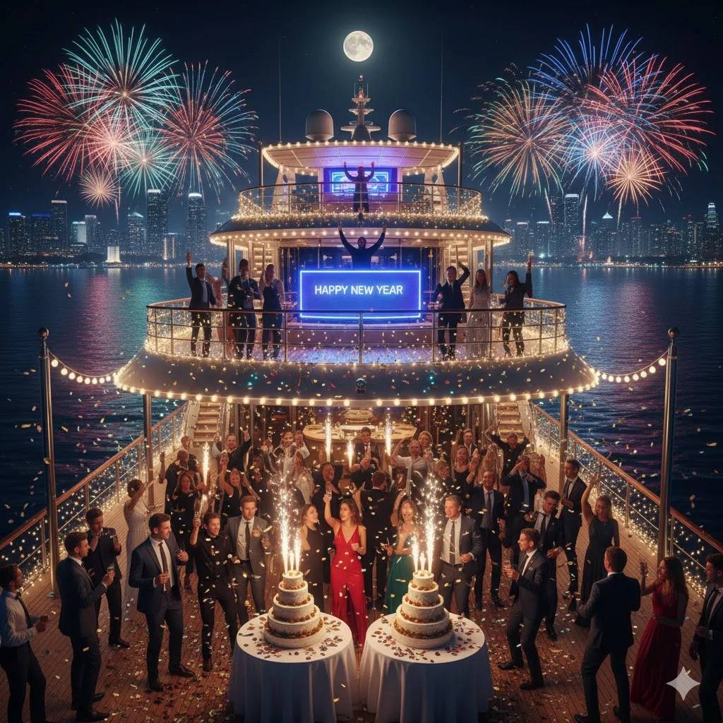 How Is a New Year’s Eve Party on a Boat?