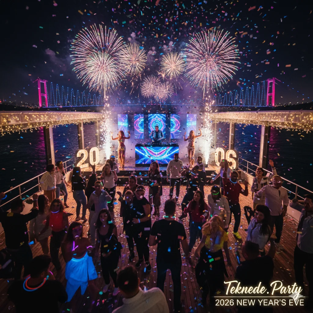 New Year’s Eve Party on the Bosphorus: Live Music, Oriental Shows & Unlimited Fun Await You!